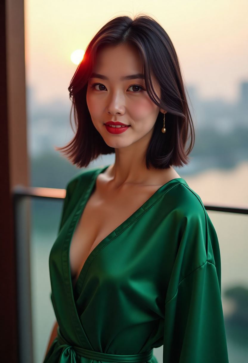 校场箭靶后两人争执